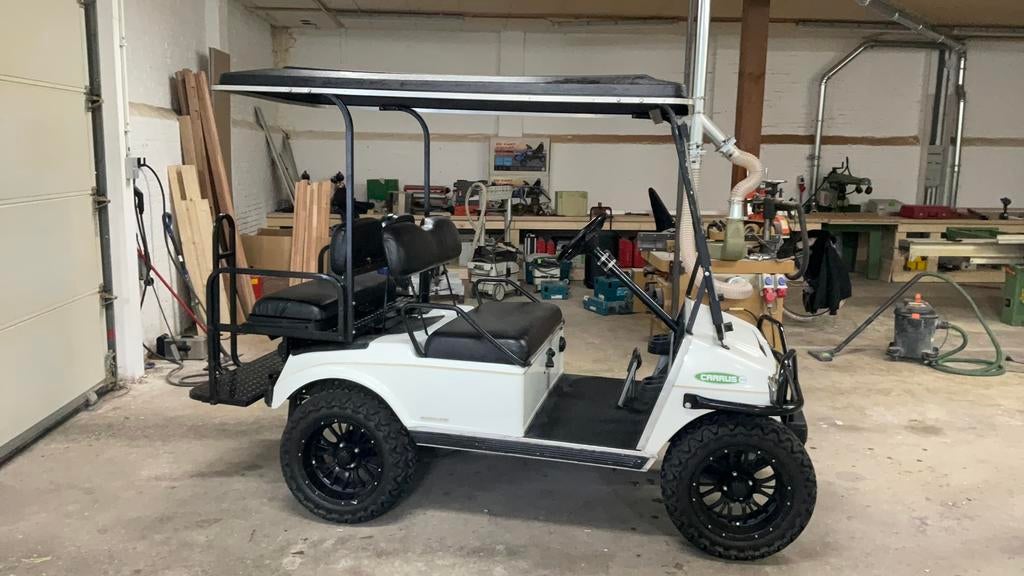 Clubcar met kenteken, Sport en Fitness, Golf, Zo goed als nieuw, Golfkar, Ophalen