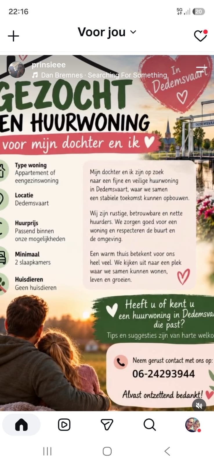 Huurwoning gezocht