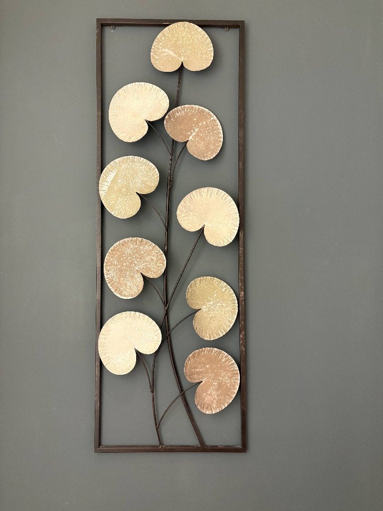 Wanddecoratie, Ophalen, Metaal, 31 cm, Wandhanger