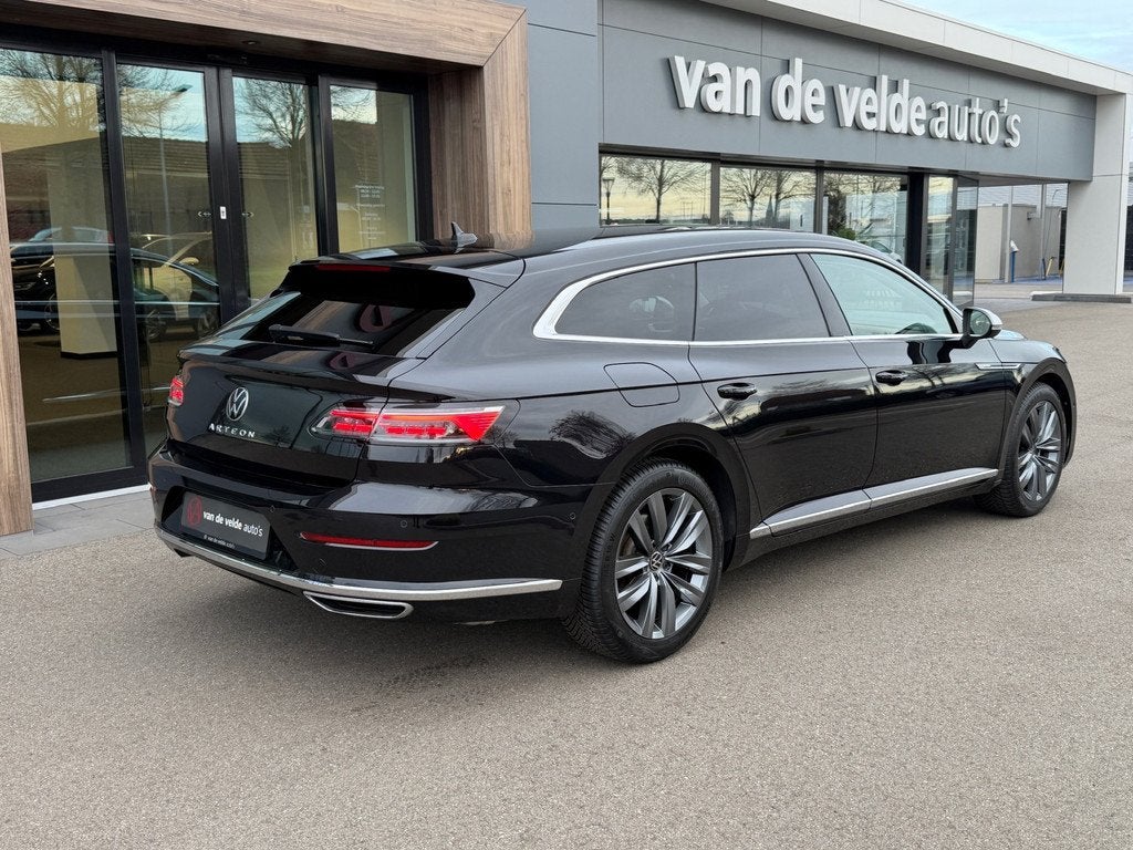 Volkswagen Arteon Shooting Brake 2.0 TSI 190pk DSG Elegance, Auto's, Volkswagen, 12 maanden, Arteon, Gebruikt, Zwart