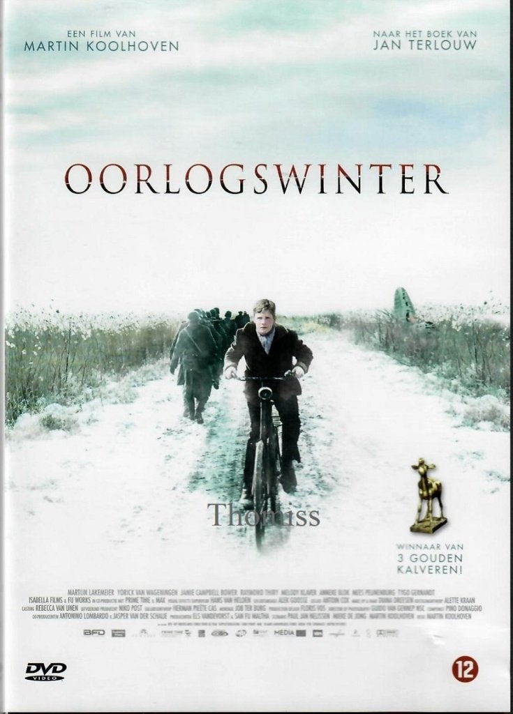 Oorlogswinter DVD - Nederlandse oorlogsfilm., Overige genres, Nederlands, Zo goed als nieuw, Vanaf 12 jaar