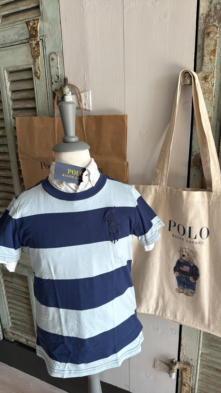 Prachtig Big Pony shirt RALPH LAUREN size 3/maat 98, Ophalen of Verzenden, Zo goed als nieuw, Shirt of Longsleeve, Polo Ralph Lauren