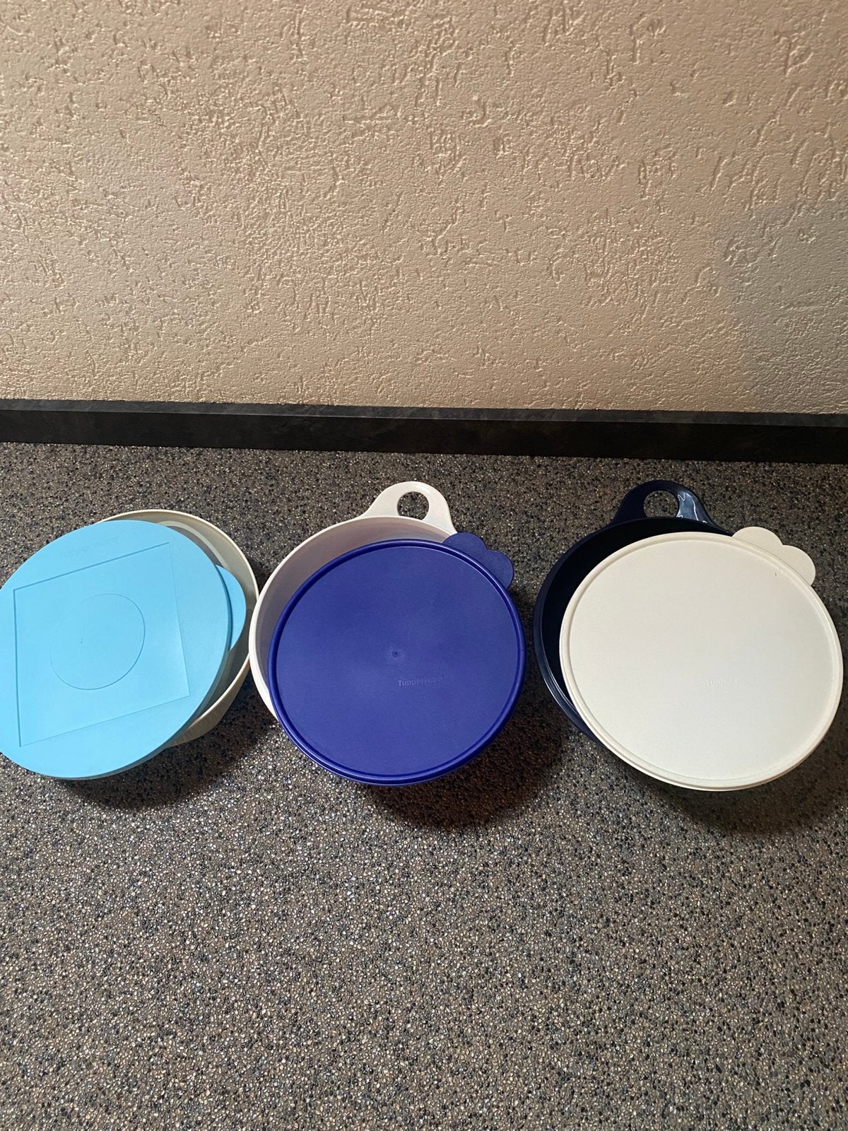 3 kommen met deksel tupperware, Ophalen of Verzenden, Zo goed als nieuw, Overige typen