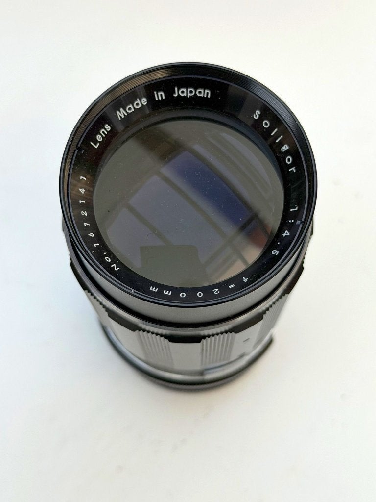 Soligor 200mm 1:4.5 (1672141) Canon FD mount, Ophalen of Verzenden, 1960 tot 1980