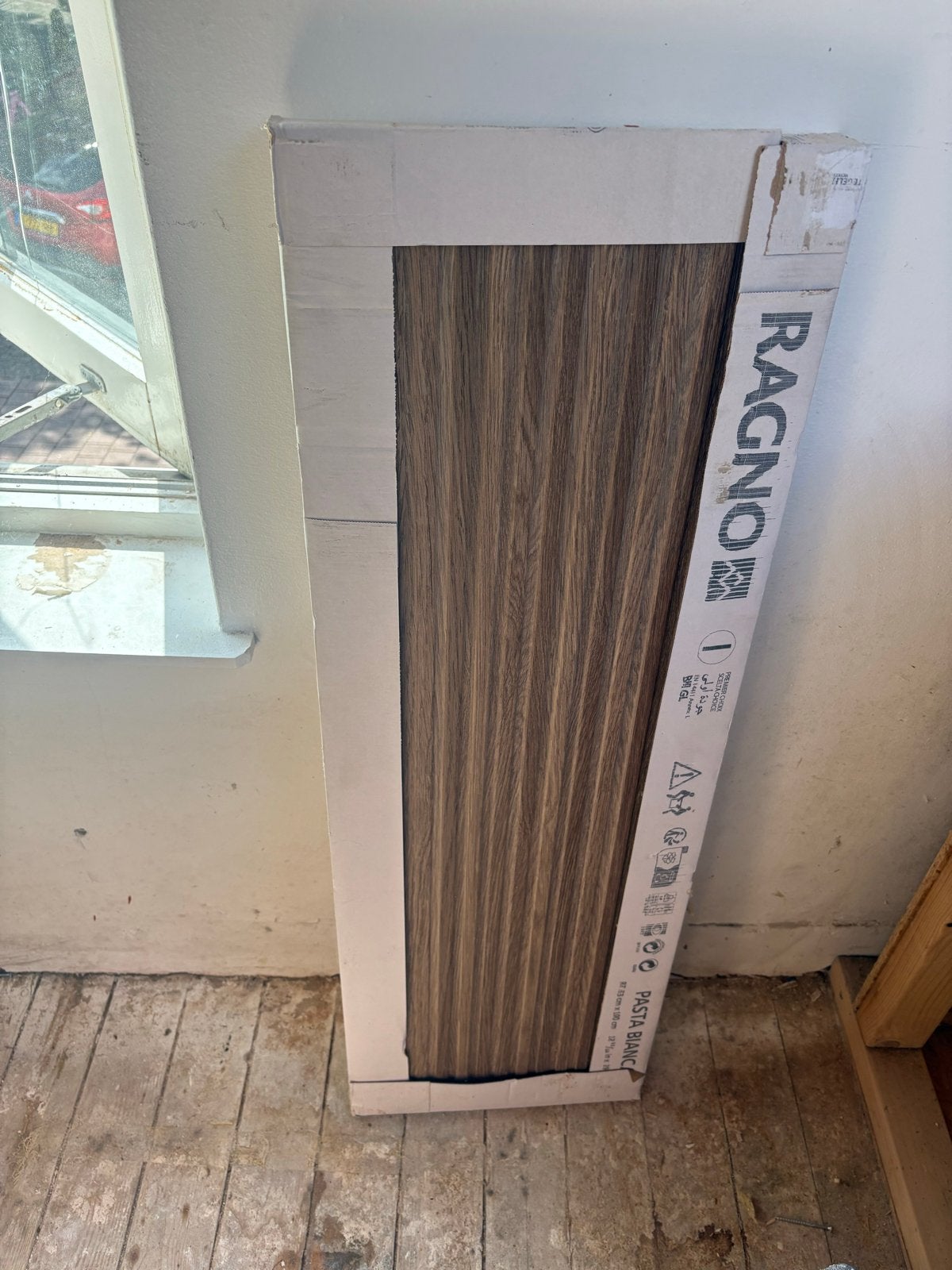 Ragno Pasta Bianca houtlook tegels 33x100 cm, Doe-het-zelf en Verbouw, Tegels, Ophalen, 60 cm of meer, Nieuw, Minder dan 5 m²