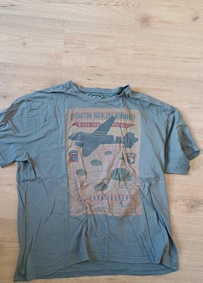 Airborne D-Day T-shirt XXL in nette staat, Onbekend, Overige maten, Ophalen of Verzenden, Zo goed als nieuw