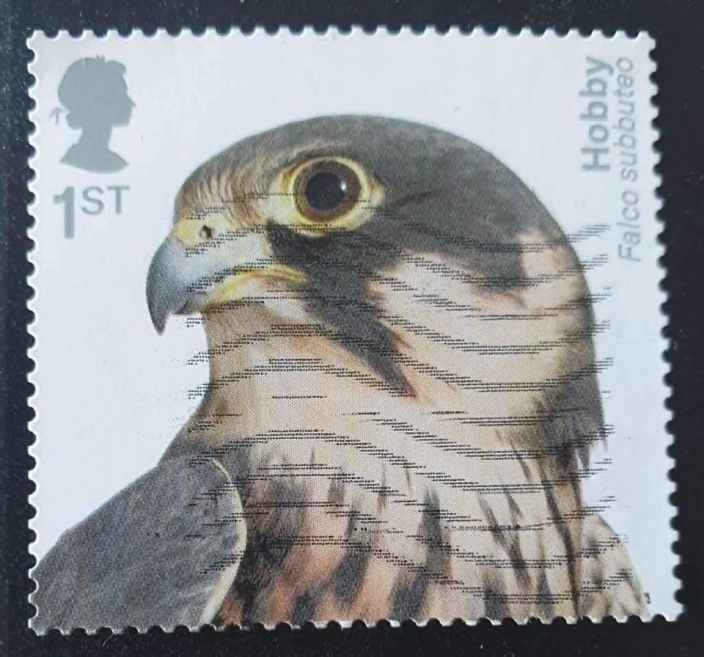 128-26 Engeland / Hobby - Boomvalk, Verzenden, Gestempeld