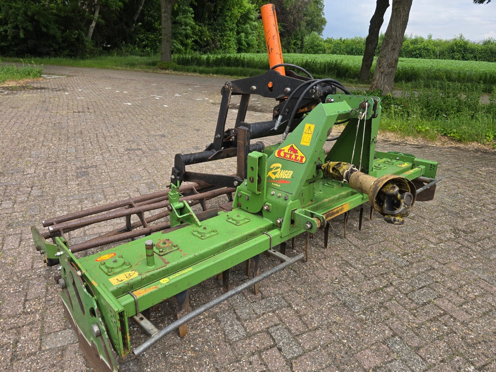 Rotorkopeg wagen lepelbord spitmachine schepbak, Ophalen of Verzenden, Grondbewerking