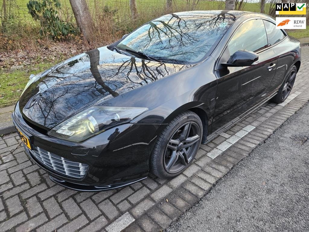 Renault Laguna Coupé 1.5 dCi Monaco GP leer,navie,nap, Auto's, Voorwielaandrijving, Gebruikt, 4 stoelen, Leder en Stof