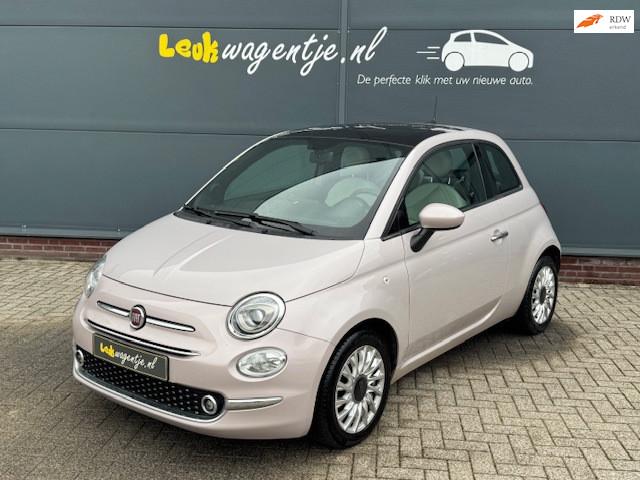 Fiat 500 1.0 Hybrid Star *carplay *navi *cruise *dig.display, Auto's, Voorwielaandrijving, Gebruikt, Zwart, Overige kleuren