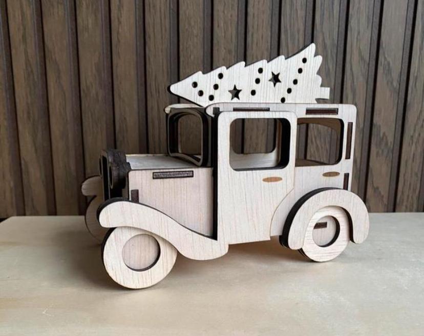 Auto kan ook zonder kerstboom, Overige merken, Auto, Groter dan 1:32, Nieuw