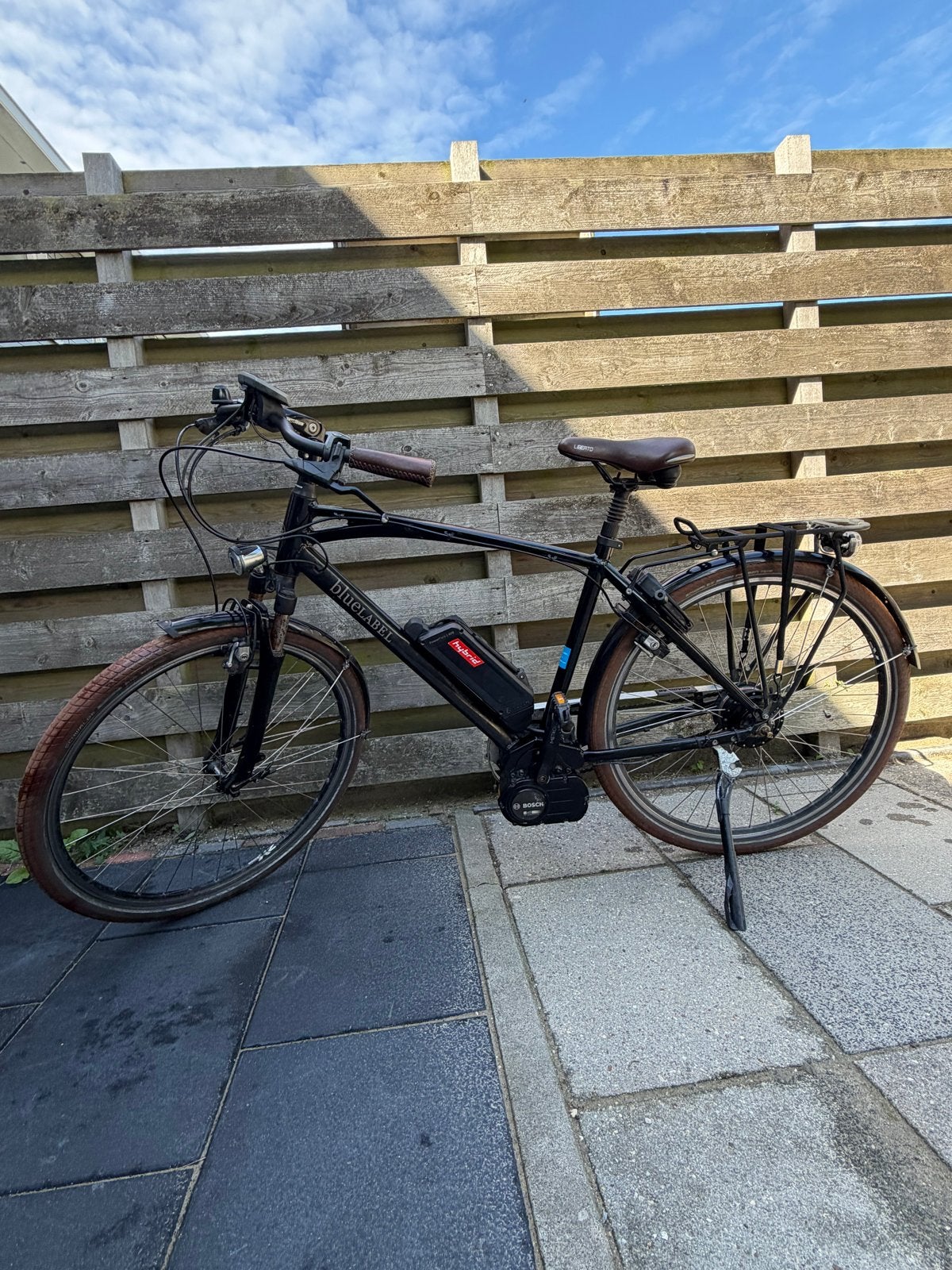 BlueLABEL elektrische fiets zonder oplader, Ophalen, Gebruikt, 50 km per accu of meer, Overige merken