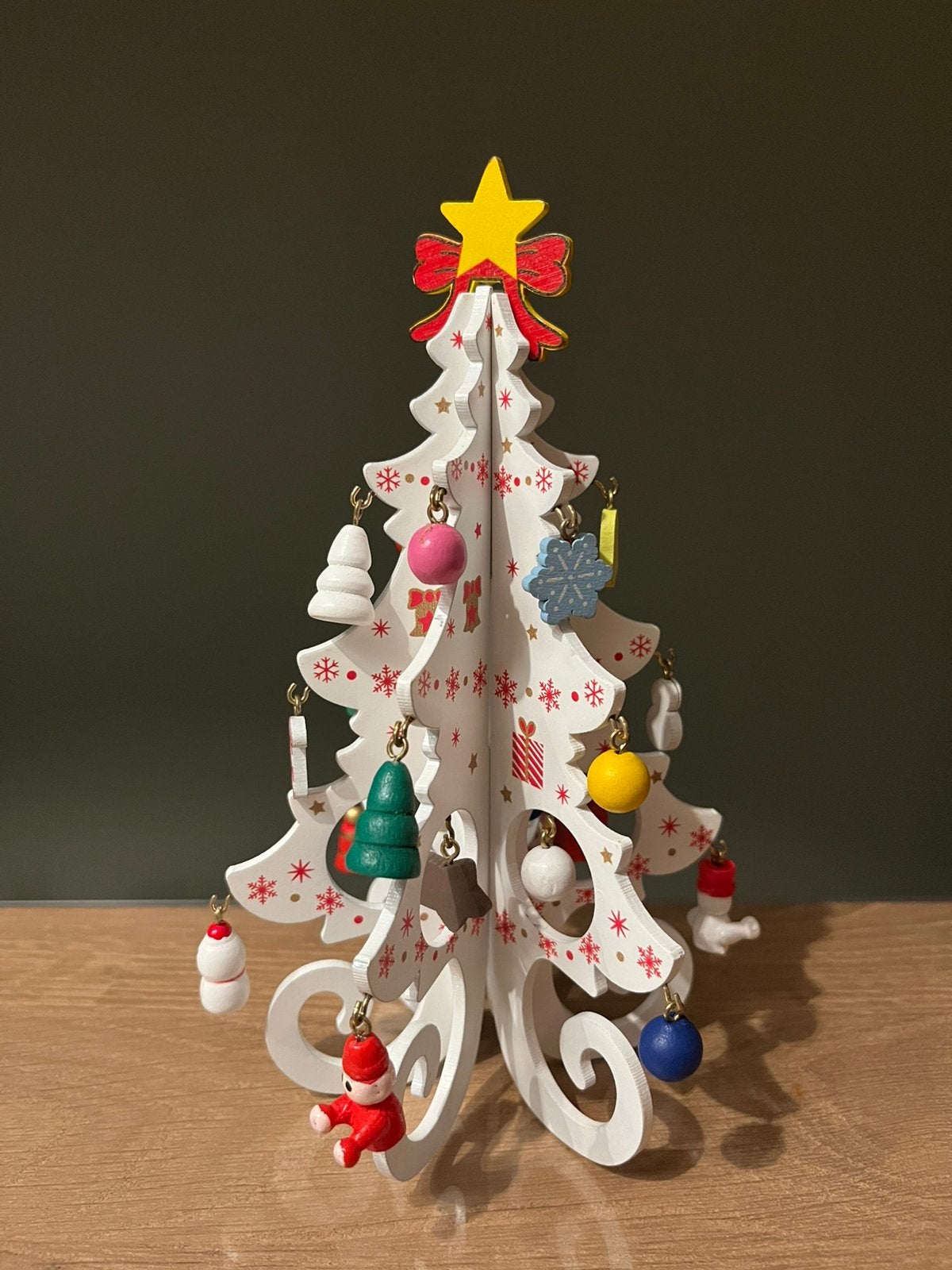 Leuk houten kerstboompje, Ophalen of Verzenden, Nieuw