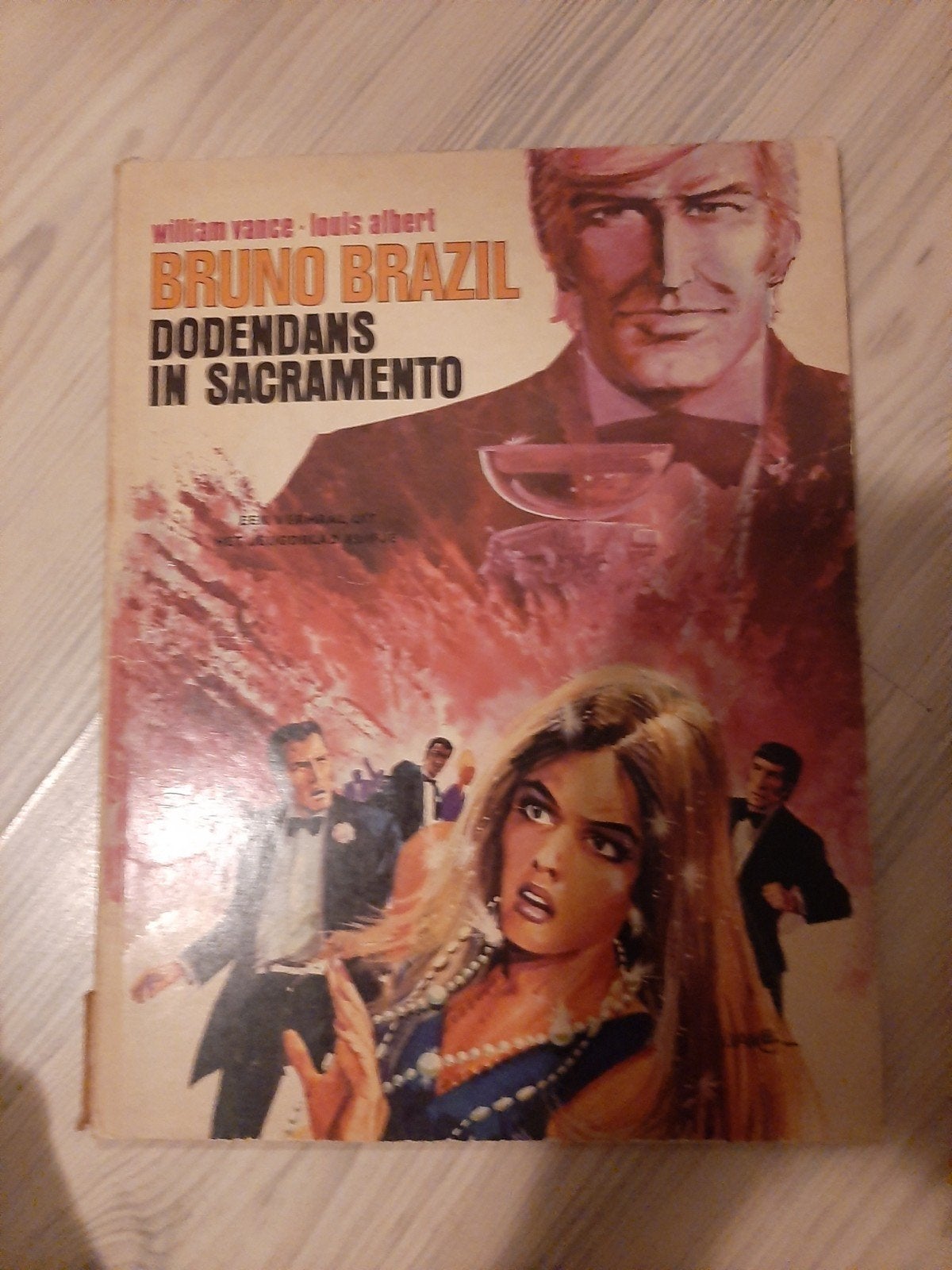 Bruno Brazil: Dodendans in Sacramento - William Vance, Ophalen of Verzenden