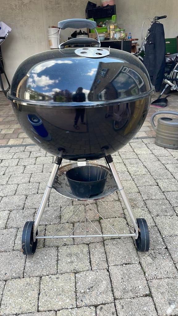 Weber houtskoolbbq, grilrooster, Ophalen of Verzenden, Zo goed als nieuw