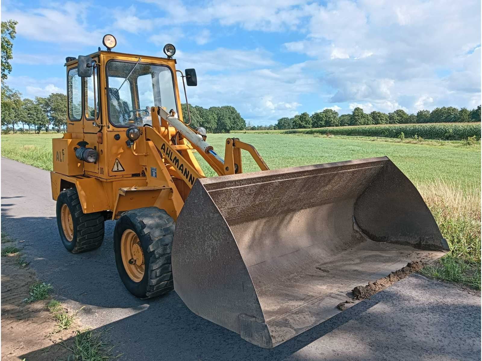 1988 Ahlmann AL7 Shovel, Wiellader of Shovel