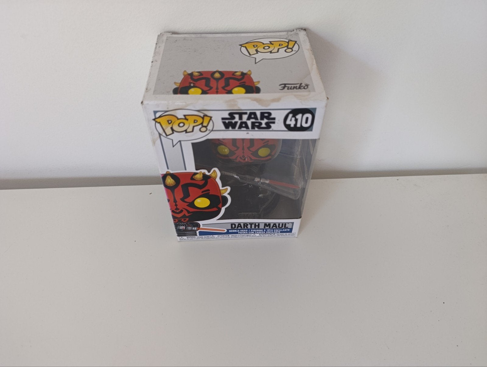 Funko Pop! Star Wars Darth Maul #410, Ophalen of Verzenden, Zo goed als nieuw, Actiefiguurtje
