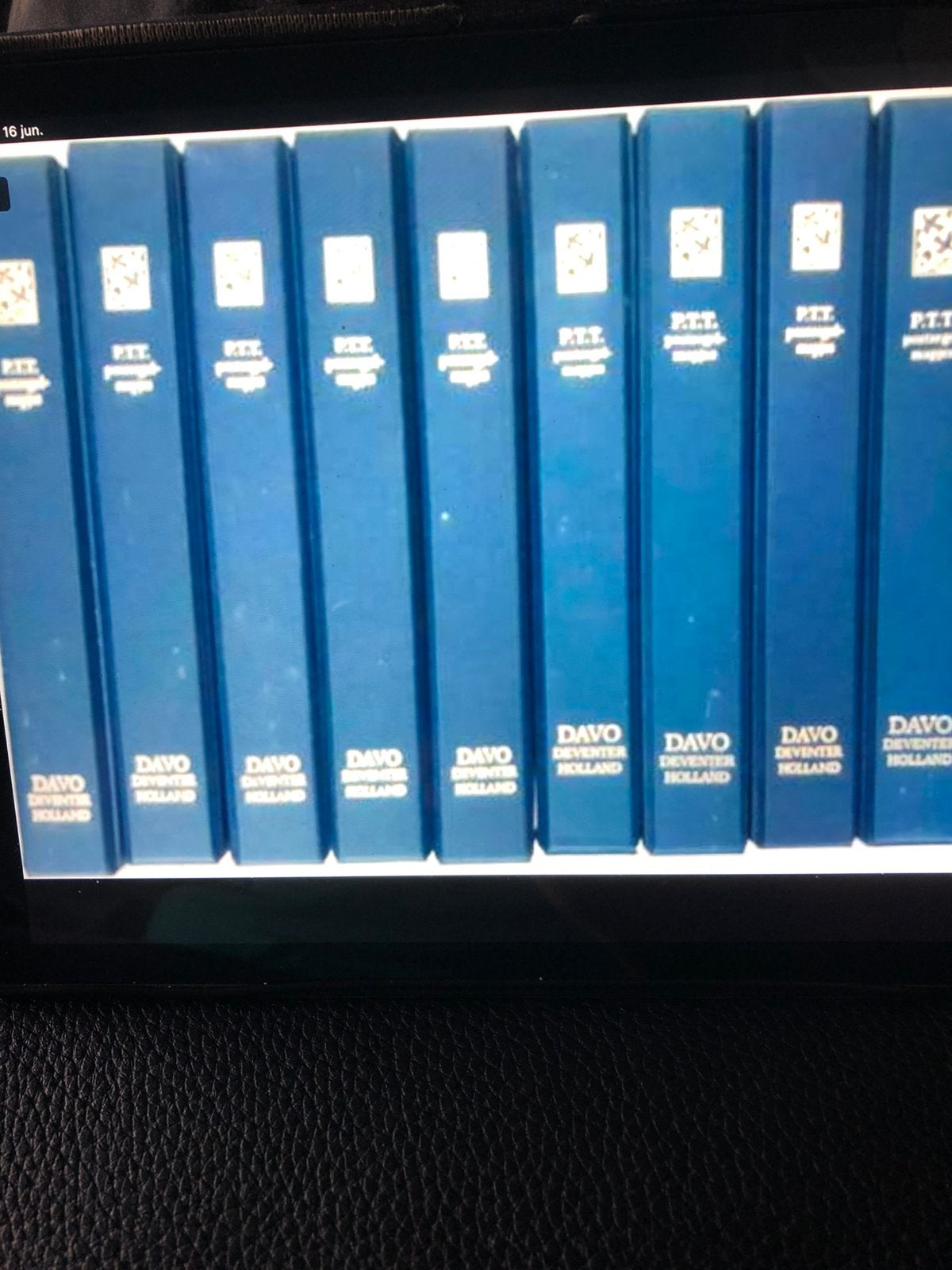 Voor de verzamelaar!!!12 lege Davo mappen uitverkoop prijs, Verzenden