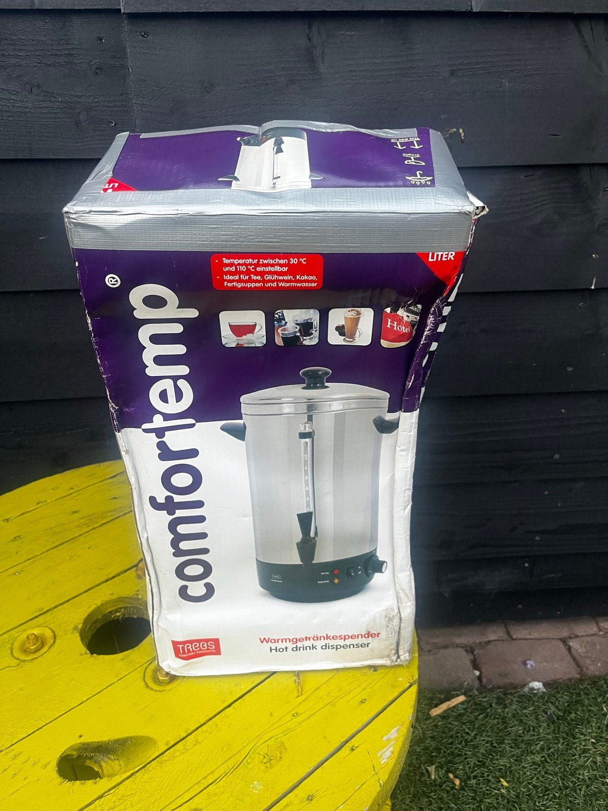 Comforttemp 10 Liter Warme Dranken Dispenser - Trebs, Ophalen, Nieuw
