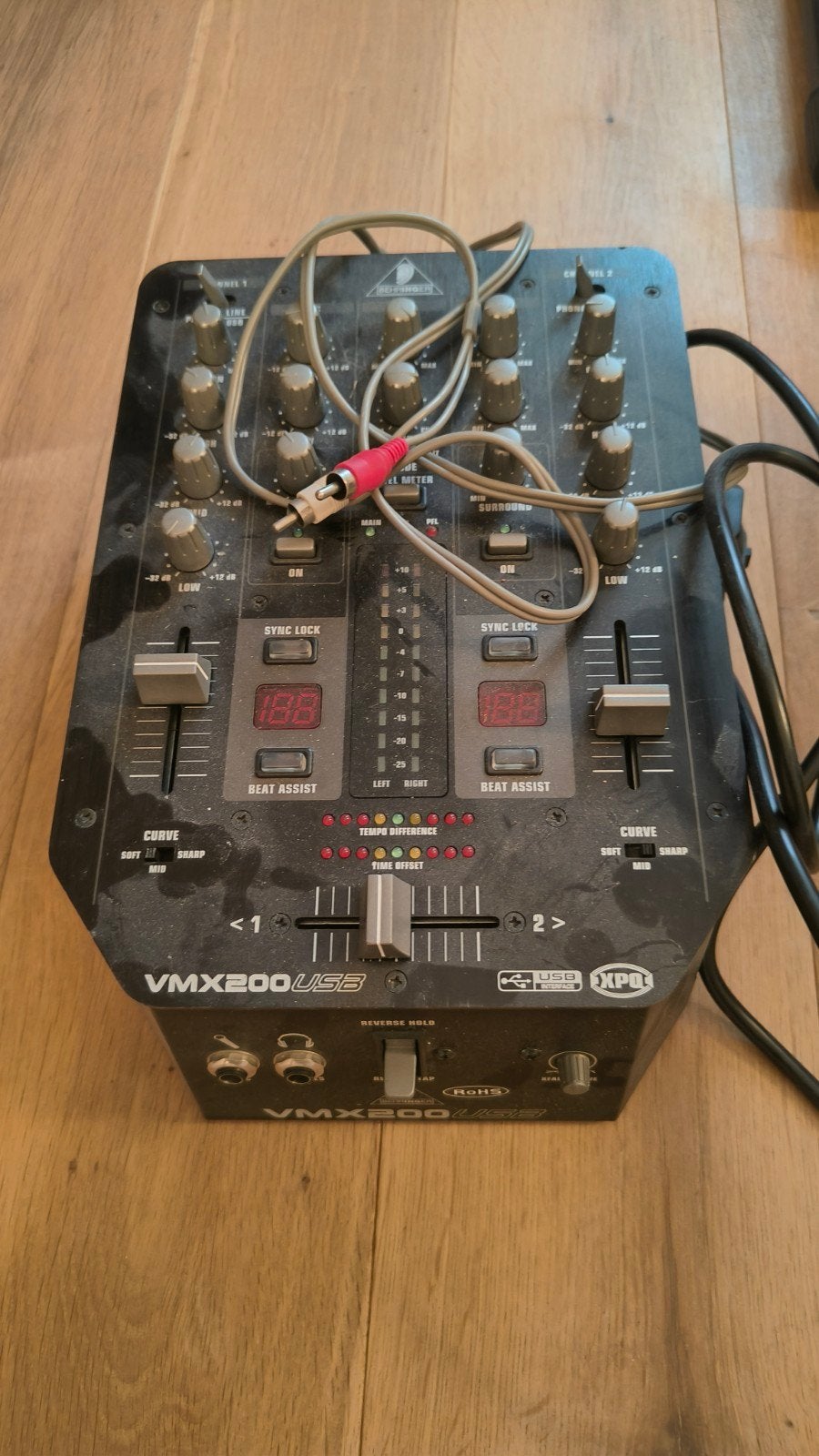 Behringer VMX200USB DJ-mixer, Verzenden, Gebruikt, Dj-set, Behringer