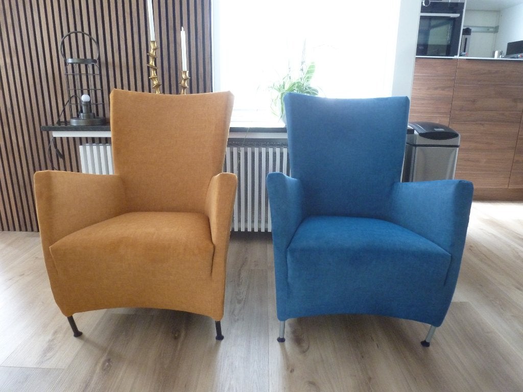 Montis windy design stoelen, Ophalen, Overige kleuren, Drie, Leer