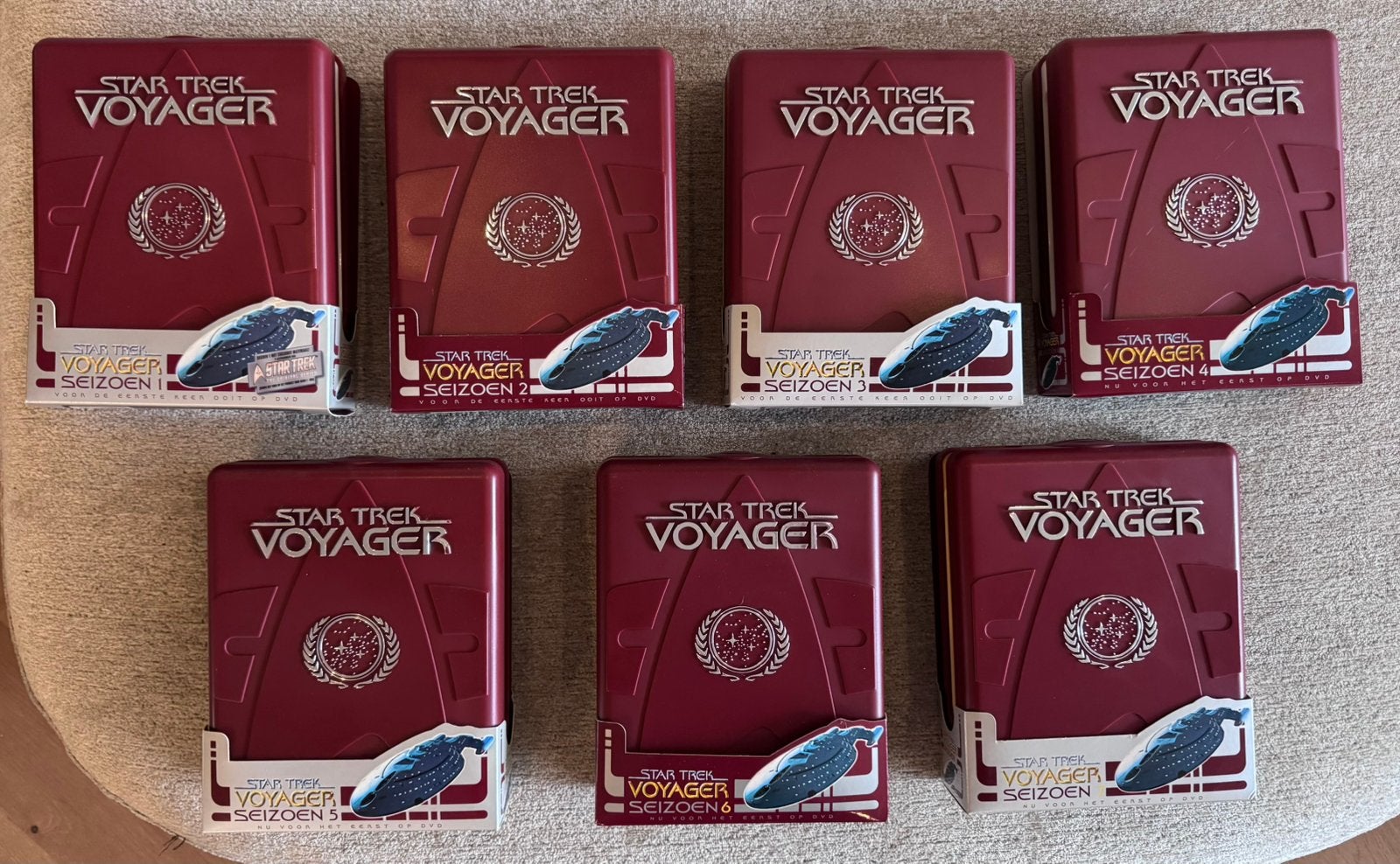 Complete Star Trek Voyager serie op DVD (Collector’s Editie), Ophalen, Engels, Speciale editie, Nederlands