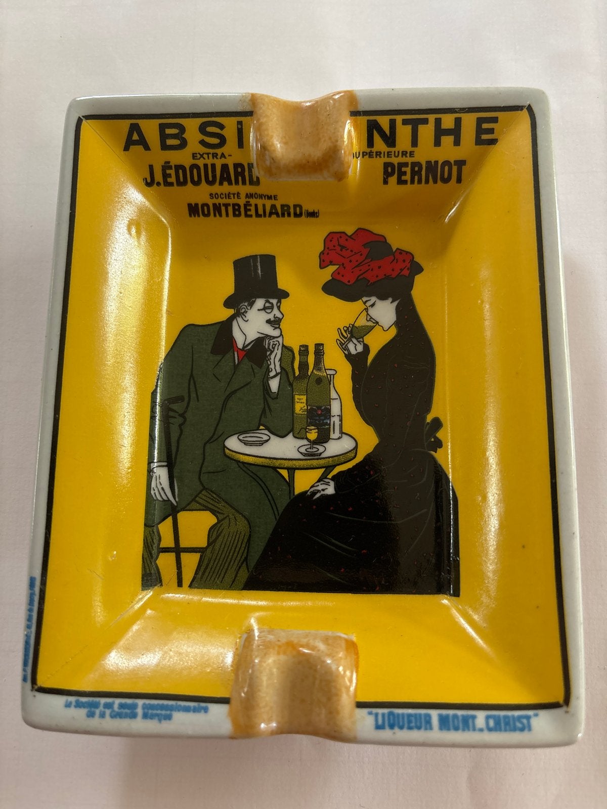 Vintage Absinthe J. Edouard Pernot Asbak - Made in China, Ophalen of Verzenden