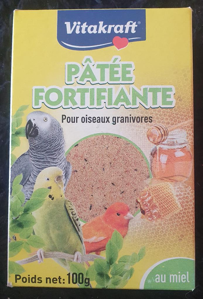 Vitakraft Pâtée Fortifiante, Dieren en Toebehoren, Vogels | Parkieten en Papegaaien, Meerdere dieren, Parkiet