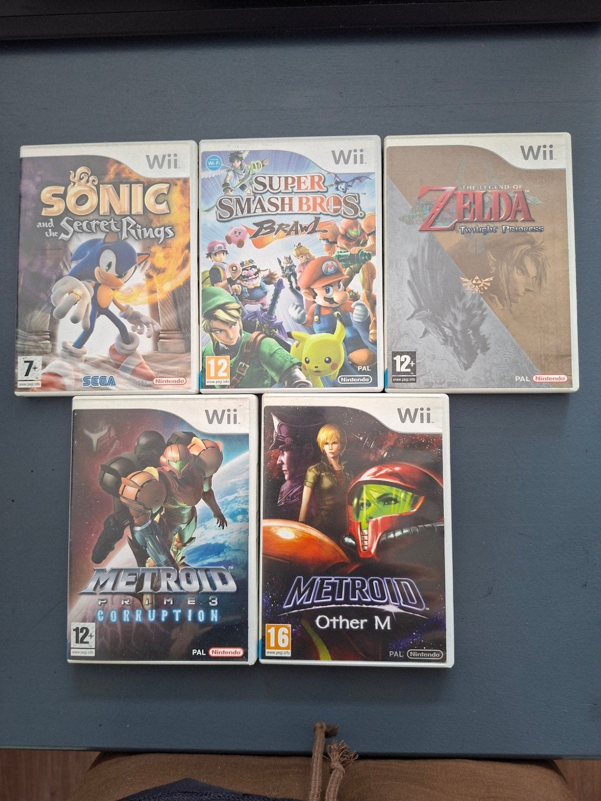 Wii Games: Sonic, Smash Bros, Zelda, Metroid (5 stuks), Avontuur en Actie, Gebruikt, Ophalen of Verzenden, 3 spelers of meer