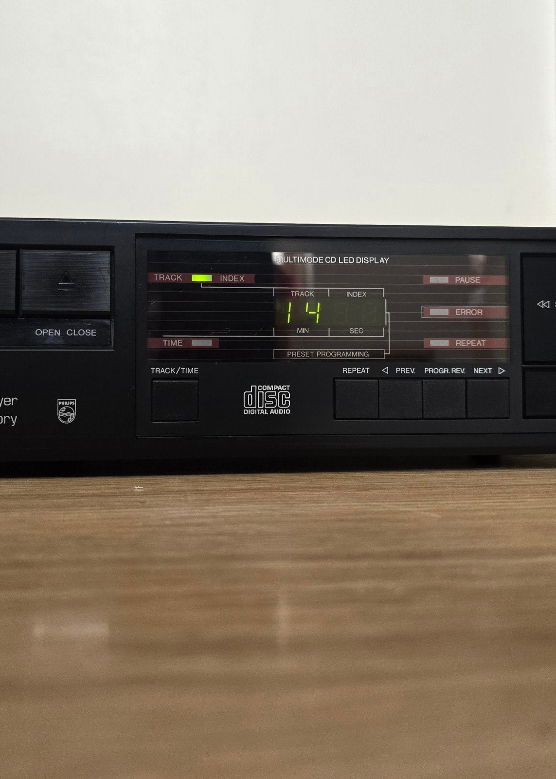 Philips CD351/00B CD-speler - Vintage Audio, Ophalen of Verzenden