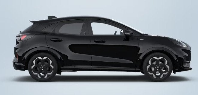 Ford Puma 1.0 EcoBoost Hybrid ST-Line X | 125pk | Winterpack, Auto's, 125 pk, Leder en Stof, Zwart, Bedrijf