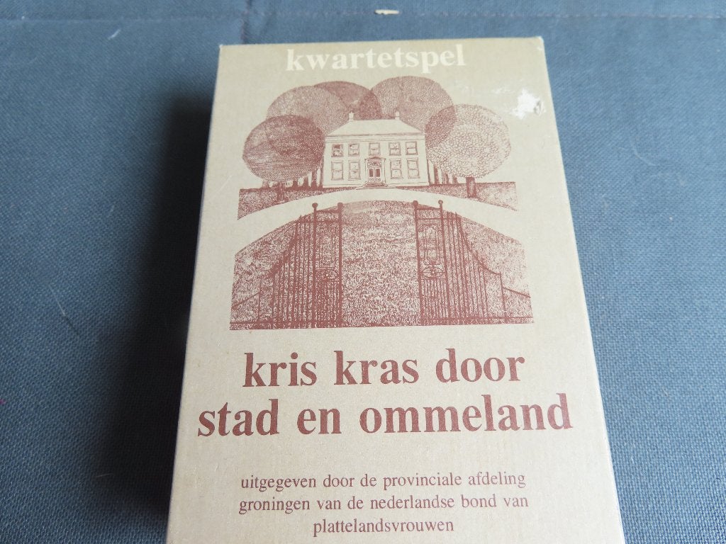 Kwartet Kris Kras door stad en omeland, Ophalen of Verzenden, Zo goed als nieuw, Kwartet(ten)