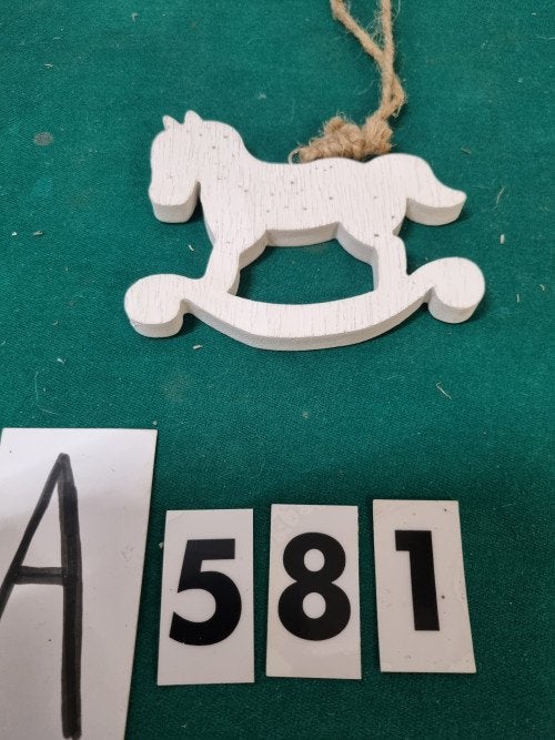 kerst hanger paard hout [a581, Diversen, Kerst, Ophalen of Verzenden, 'T Olde Gre-j, Info@toldegrej.nl, Endepoelstraat 20f Didam