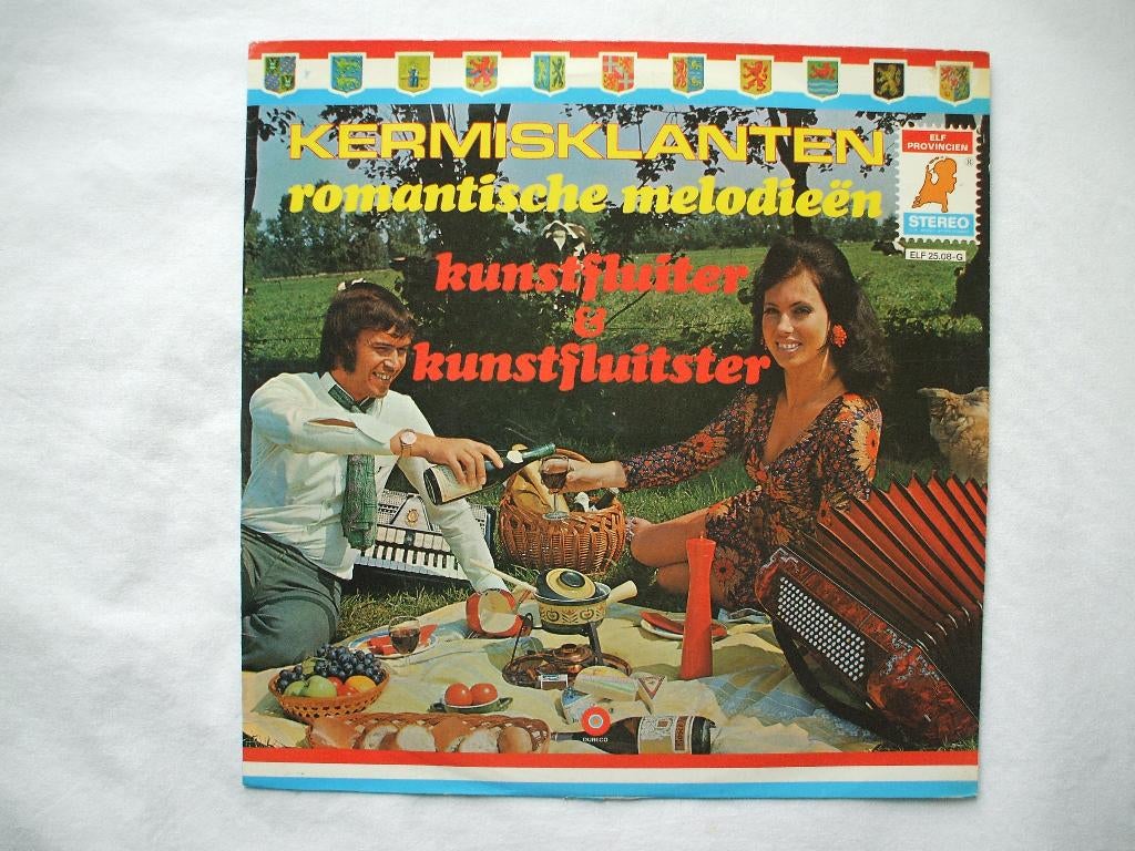 Kermisklanten - Romantische melodieën LP, Ophalen of Verzenden, Gebruikt, 12 inch, Levenslied of Smartlap