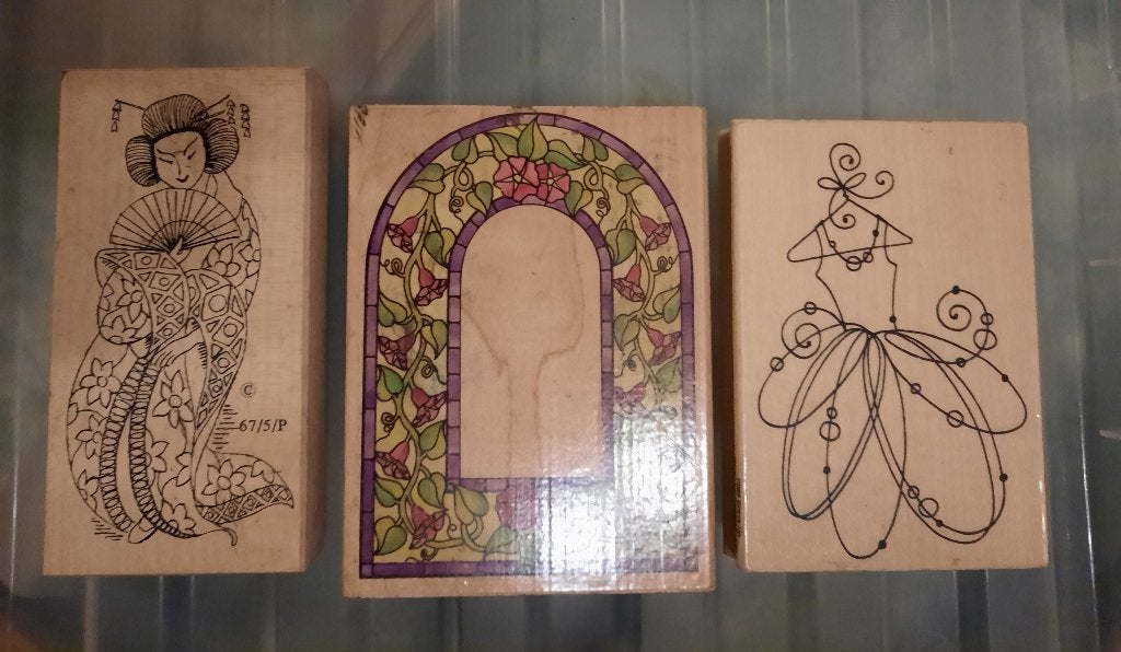 houten stempels, Hobby en Vrije tijd, Stempelen, Ophalen of Verzenden, Zo goed als nieuw, Houten stempel