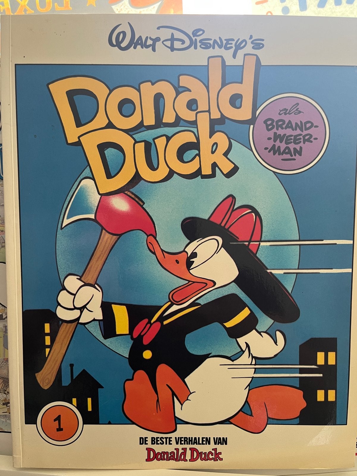 Donald Duck als Brandweerman - De Beste Verhalen, Boeken, Stripboeken, Eén stripboek, Ophalen of Verzenden, Zo goed als nieuw