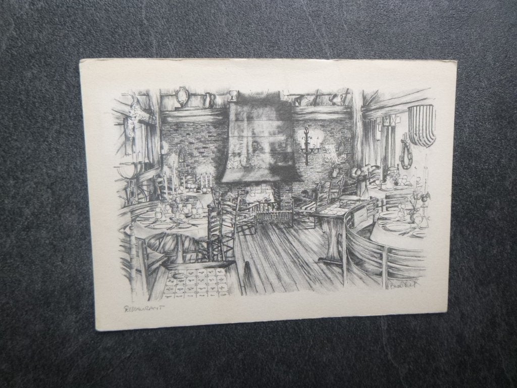 Landsmeer, spec. restaurant de Deyselhof/interieur/  kunst, Verzenden, 1980 tot heden, Ongelopen, Utrecht