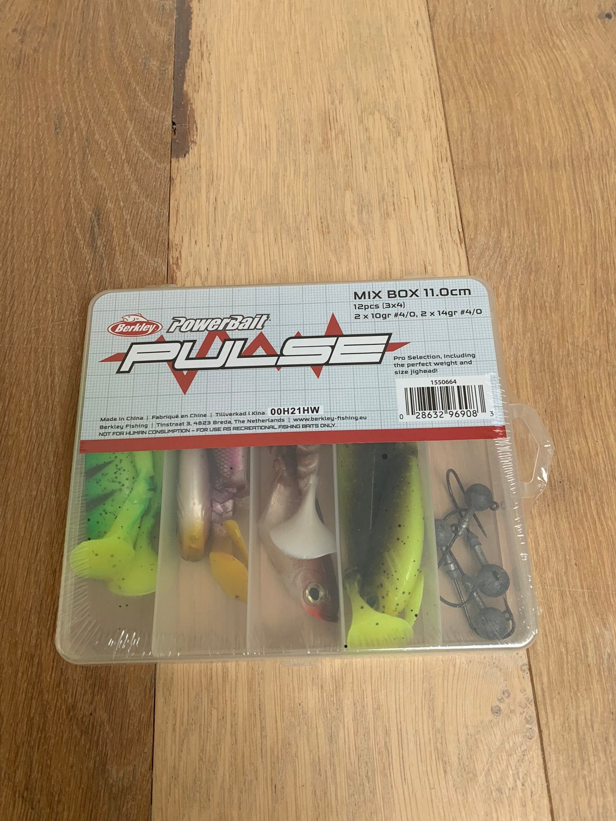 Nieuwe Berkley Pulse Box, shads & loodkoppen 11cm 10g & 14g, Watersport en Boten, Hengelsport | Roofvissen, Nieuw, Overige typen