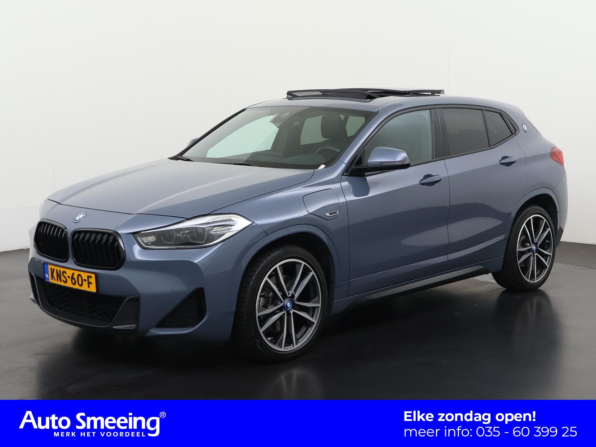BMW X2 xDrive25e M Sport | Leder | Panoramadak | Zondag Open, Automaat, 12 maanden, Gebruikt, Bedrijf
