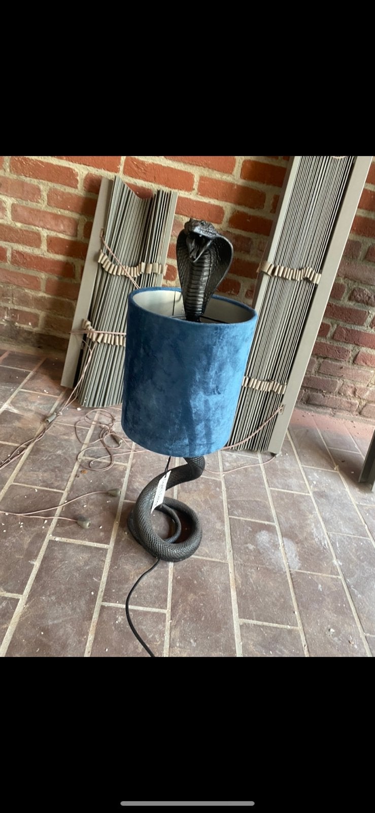 Lamp cobra, Ophalen of Verzenden, Zo goed als nieuw, Minder dan 100 cm