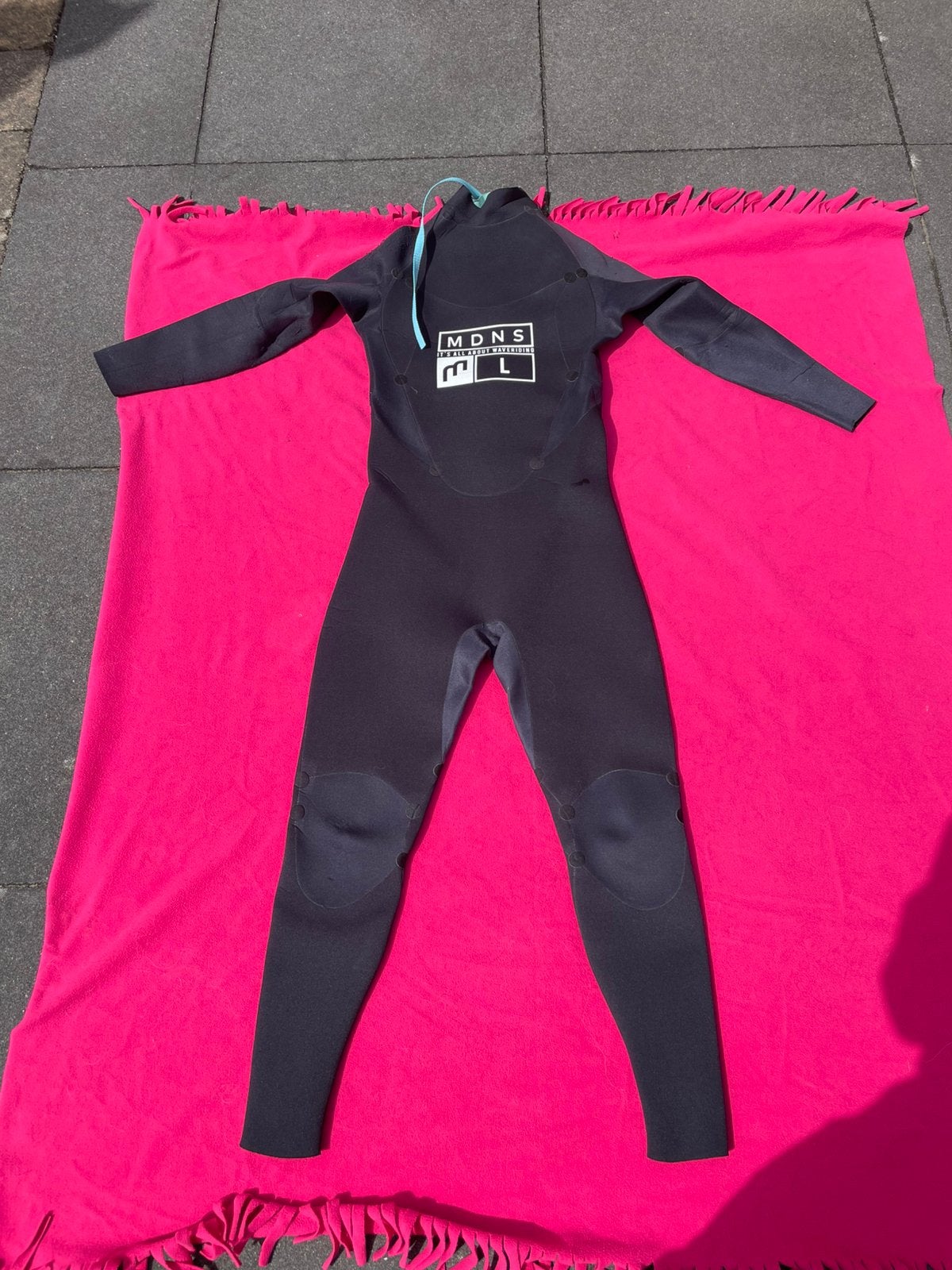 MDNS Wetsuit dames (L) / heren (M) - Gebruikt, Watersport en Boten, Watersportkleding, Ophalen, Gebruikt, Dame of Heer, Wetsuit