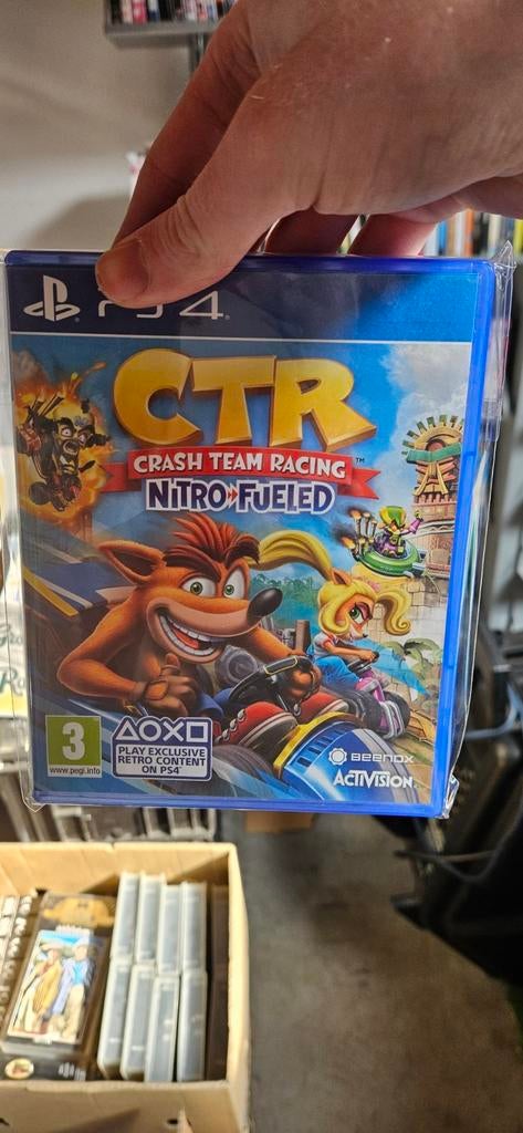 Crash Team Racing Nitro-Fueled PS4 - Zo goed als nieuw, Spelcomputers en Games, Games | Sony PlayStation 4, Support@activision.com