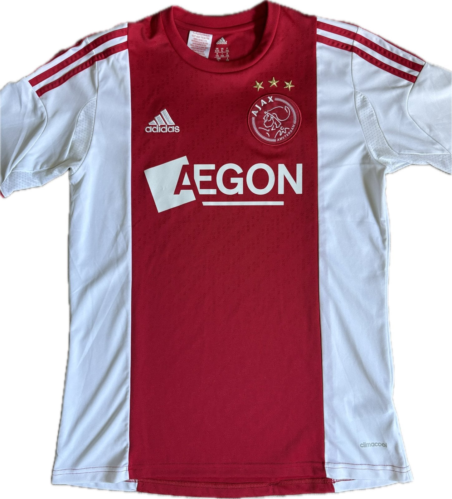 Origineel Ajax thuisshirt 2013/14, Maat XS of kleiner, Ophalen of Verzenden, Zo goed als nieuw, Shirt