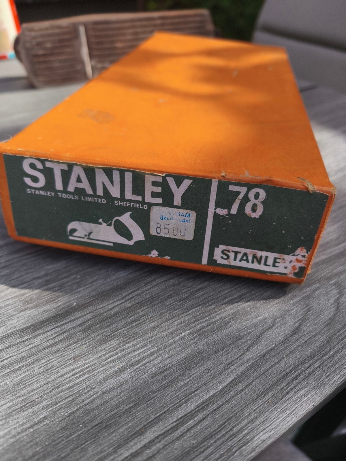 Vintage Stanley 78 schaaf in originele doos, Ophalen of Verzenden