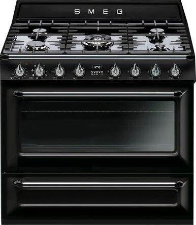SMEG gasfornuis - TR90NNLK9 - plus verhogingsset (KITHTR90), Ophalen, 60 cm of meer, Zo goed als nieuw, Gas