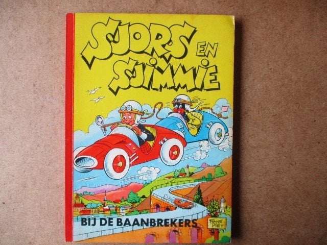 adv8085 sjors en sjimmie bij de baanbrekers, Boeken, Eén stripboek, Ophalen, Gelezen