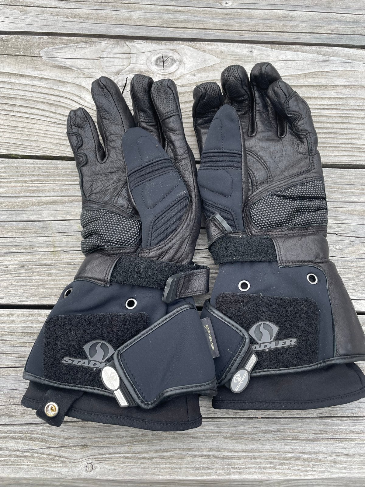 Stadler Gore-Tex motorhandschoenen, Motoren, Ophalen, Tweedehands, Dames, Handschoenen