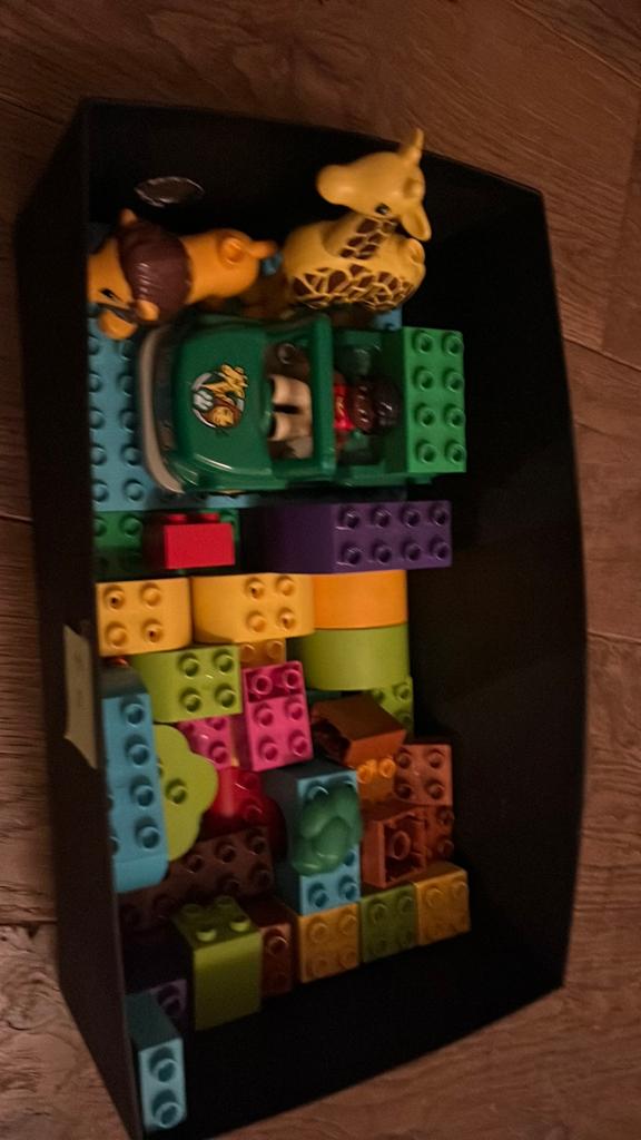 Doos met Duplo blokken (alles 2+2 GRATIS), Ophalen of Verzenden, Zo goed als nieuw, Duplo, Losse stenen