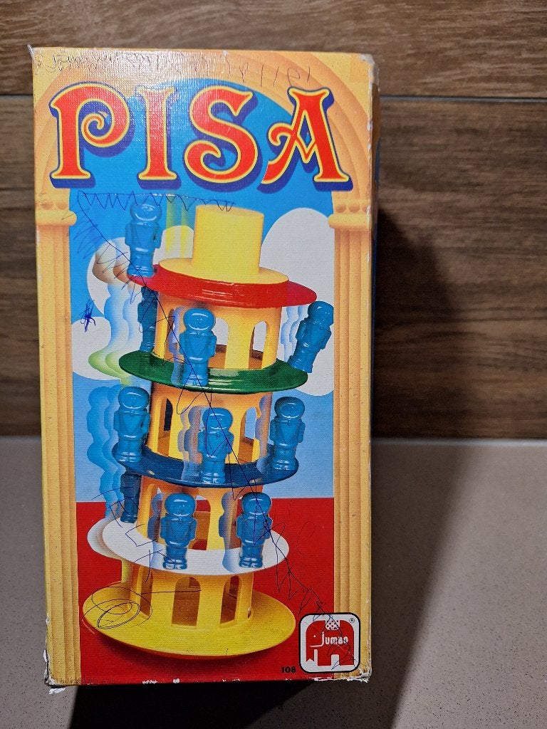 Toren van Pisa spel, Een of twee spelers, Ophalen, Gebruikt, Jumbo