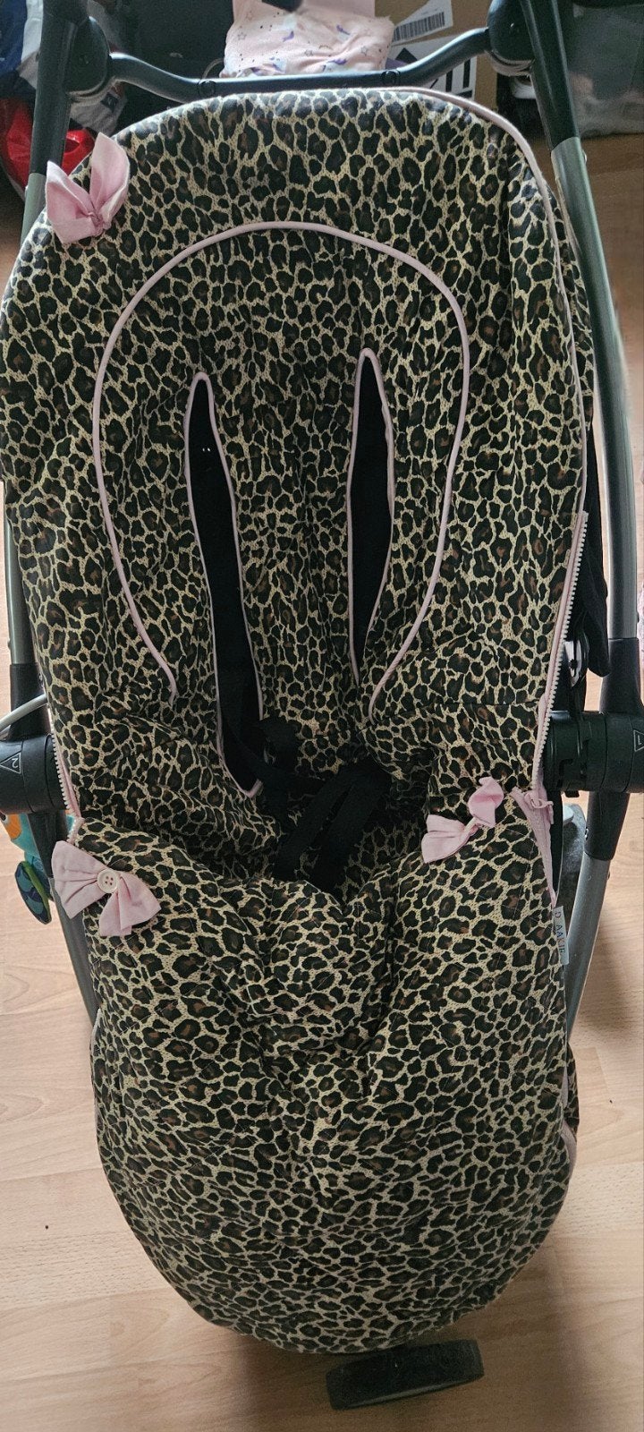 Quinny Zapp Xtra2 met luipaardprint bekleding, Kinderen en Baby's, Kinderwagens en Combinaties, Ophalen, Gebruikt, Kinderwagen